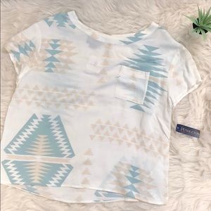 Pendleton Juniper Crop‎ Blouse XL